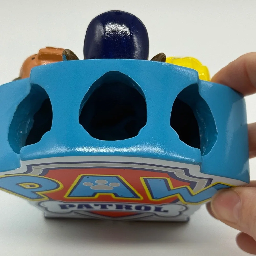 Paw Patrol Toothbrush Holder Kids‎ OS Blue Chase Rubble Zuma Bathroom Decor